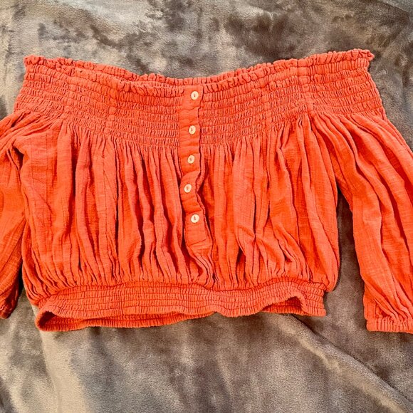 Free People We The Free Dancing Til Dawn Cropped Top - Picture 2 of 3